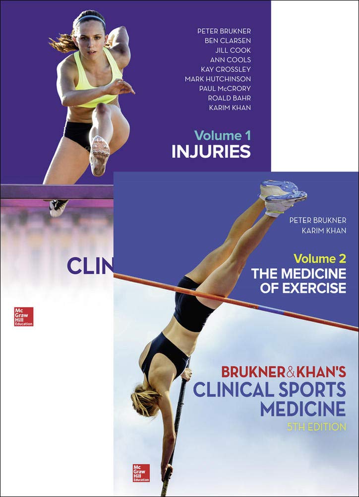 Brukner and Khan's clinical sports medicine - 5th Edition - VOL 1 & 2